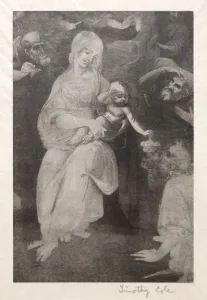 Timothy Cole Prints: Old Italian Masters: Madonna and Child