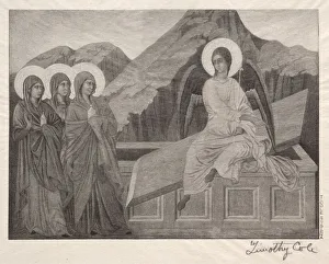 Timothy Cole Prints: Old Italian Masters: The Three Marys at the Sepulcher
