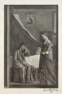 Timothy Cole Prints: Old Italian Masters: St. Ursula with her Father