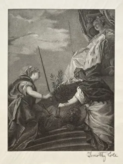 Timothy Cole Prints: Old Italian Masters: Venice Enthroned