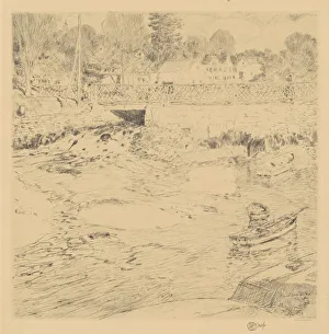 Old Lace, 1915. Creator: Frederick Childe Hassam