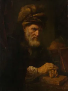 An Old Man in a Fur Cap, 1650 / 60. Creator: Karel van der Pluym
