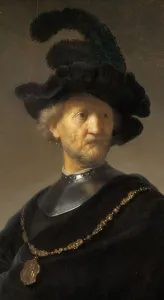 Old Man with a Gold Chain, 1631. Creator: Rembrandt Harmensz van Rijn