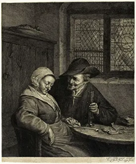 Cornelis Visscher Prints: Old Man and Woman, n.d. Creator: Cornelis de Visscher