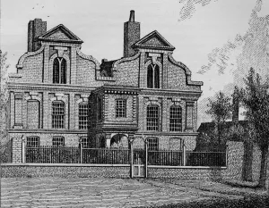 John Thomas Smith Prints: The Old Manor House, Hackney, 1800 (1911). Artist: John Thomas Smith
