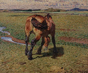 Antell Collections Prints: Old Mare, 1909. Creator: Nils Kreuger