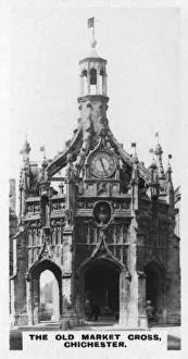 Market Cross Prints: The Old Market Cross, Chichester, West Sussex, 1920s
