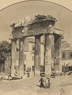 Old Market Gate, 1890. Creator: Themistocles von Eckenbrecher