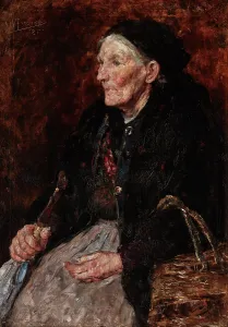 William J Forsyth Prints: Old Market Woman, 1885. Creator: William Forsyth