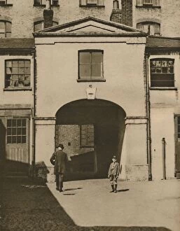 Wellesley Collection: Old Mews Said To Have Been The Iron Dukes Stables at Knightsbridge, c1935. Creator: Unknown