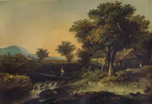 Cecil Reginald Gallery: An Old Mill, c1840. Artist: James Arthur O Connor