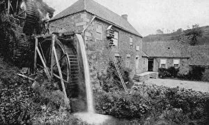 Channel Islands Collection: Old mill, Vallee des Vaux, Jersey, 1924-1926