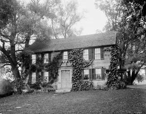 Weatherboard Prints: Old Mission House, Stockbridge, Mass. c.between 1910 and 1920. Creator: Unknown