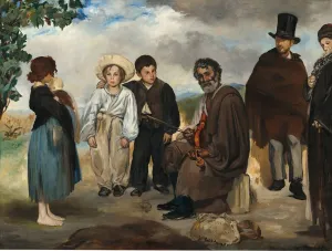 Manet Edouard Gallery: The Old Musician, 1862. Creator: Edouard Manet