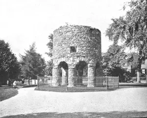 Newport Prints: The Old Norse Tower, Newport, Rhode Island, USA, c1900. Creator: Unknown