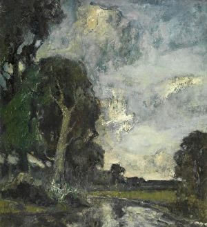 After Rain Prints: The Old Oak, c1900-1950. Creator: Jan De Graef