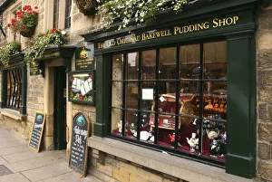 Blackboard Prints: The Old Original Bakewell Pudding Shop, Bakewell, Derbyshire, 2005