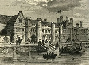 Old Palace of Greenwich, in 1630, (c1878). Creator: Unknown