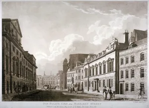 Thomas I Prints: Old Palace Yard, Westminster, London, 1782. Artist: Thomas Malton II