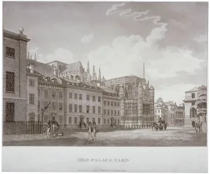 Thomas I Prints: Old Palace Yard, Westminster, London, 1793. Artist: Thomas Malton II