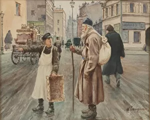 An Old Pilgrim. Artist: Balunin, MiKhail Abramovich (1875-1939?)