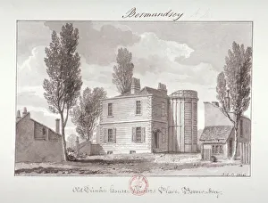 John Chessell Prints: Old Printers House, Printers Place, Bermondsey, London, 1826