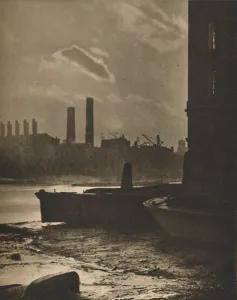 Queenhithe Prints: Old Queenhithe, Once the Principal Dock of London Port, c1935. Creator: Paterson