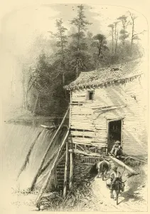 Power Prints: Old Mill - Reemss Creek, 1872. Creator: Frederick William Quartley