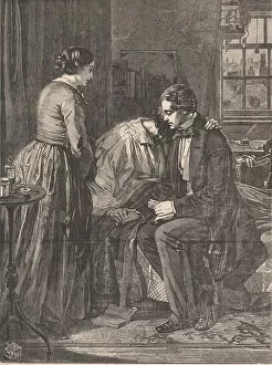 Holding Hands Gallery: Old Schoolfellows, from 'Illustrated London News', July 7, 1855