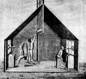 Look Out Point Prints: Old Semaphore Station, Telegraph Hill, 1895. Creator: Unknown
