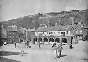 Anthony Collection: Old Shambles and Market Place, Settle, c1896. Artist: Anthony Horner