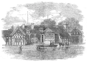 Half Timbered Prints: The Old Ship Inn, Birmingham, Prince Rupert's head-quarters, 1865. Creator: Unknown