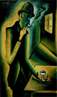Capek Collection: The Old Soak, 1918-1919. Artist: Capek, Josef (1887-1945)