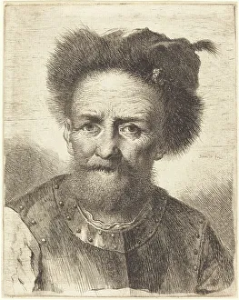 Georg Friedrich Schmidt Prints: The Old Soldier, c. 1750. Creator: Georg Friedrich Schmidt