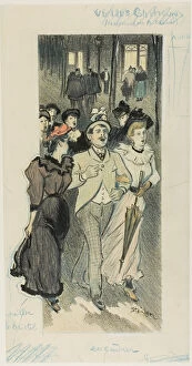 French Text Gallery: Old Songs, n.d. Creator: Theophile Alexandre Steinlen