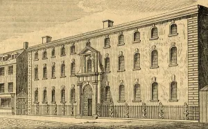 South Sea Company Gallery: The Old South Sea House, (1897). Creator: Unknown
