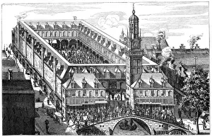 Investment Prints: Old Stock Exchange, Amsterdam, Netherlands