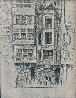 Pennell Prints: Old Strand Shops, c1900, (1906-7). Artist: Joseph Pennell
