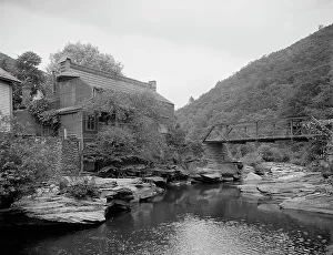 Route Prints: Old studio of artist Hall, near Palenville