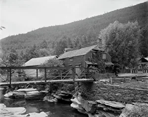 Old studio of artist Hall, near Palenville, Catskill Mts. N.Y. between 1895 and 1910. Creator: Unknown