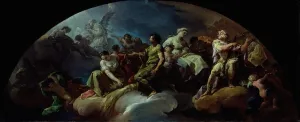 Old Testament Figures in Paradise, 1751 / 60. Creator: Francisco Bayeu