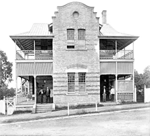Chimneys Prints: Old Toowong Post Office, High Street, c1905. Creator: Ernest Melville