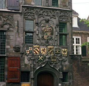 The Old Town Hall in Delft, 17th century. Artist: CM Dixon