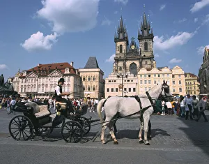 Prague Collection: Old Town square, Prague, Czech Republic