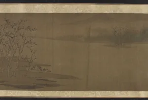 Chao Po Chu Collection: Old Trees and Cold Crows, in the style of Zhao Danian, Yuan or Ming dynasty, (14th century?)