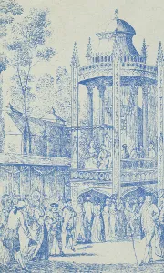 Orchestra Prints: Old Vauxhall Bazaar, 1888. Creator: Unknown