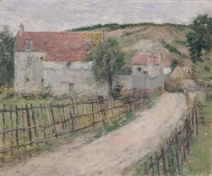 Haute Normandie Prints: The Old Mill (Vieux Moulin), ca. 1892. Creator: Theodore Robinson