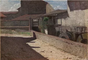 Pointillism Gallery: Old mill in Volpedo, 1903