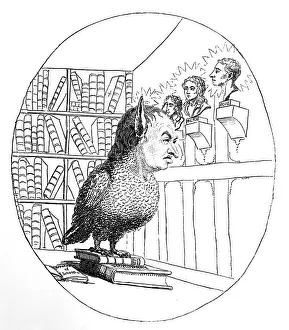 Old Wisdom blinking at the stars, 1782. Artist: W Rennie