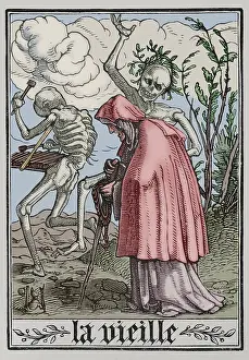 Elderly Woman Prints: The Old Woman, 1538, (1877). Creator: Unknown